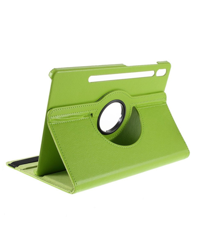 Samsung Galaxy Tab S6 - Coque effet cuir 360 degrés