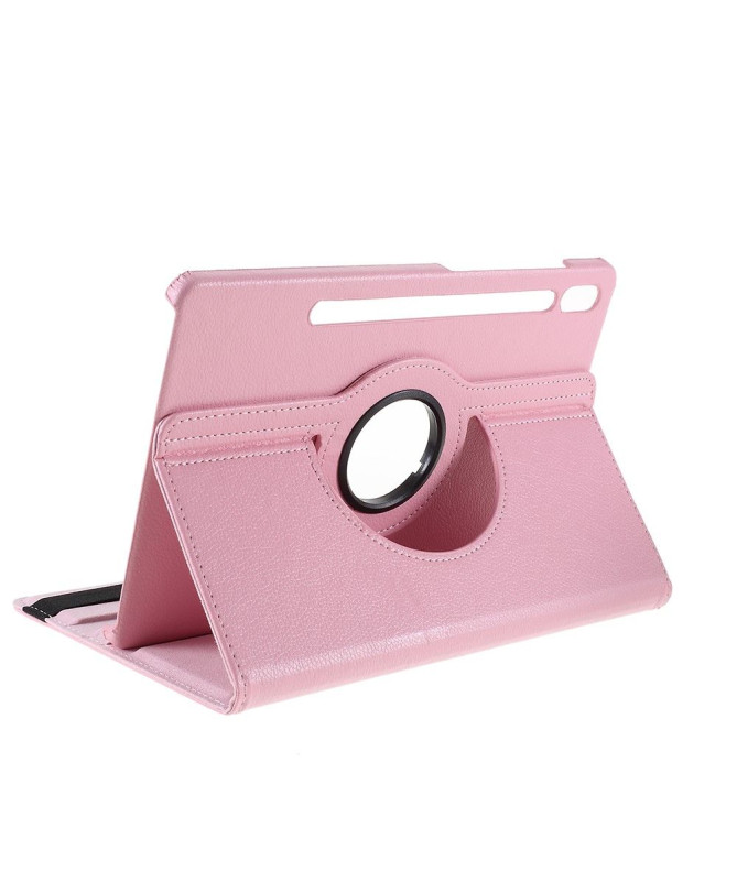 Samsung Galaxy Tab S6 - Coque effet cuir 360 degrés