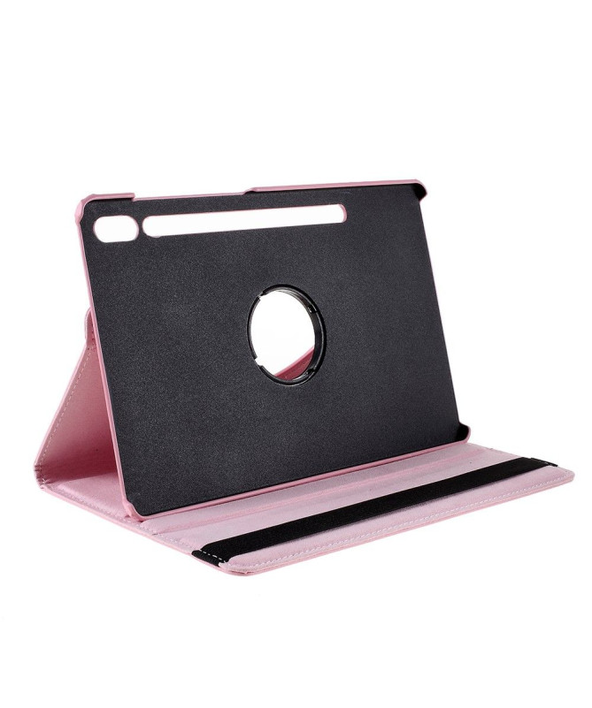 Samsung Galaxy Tab S6 - Coque effet cuir 360 degrés