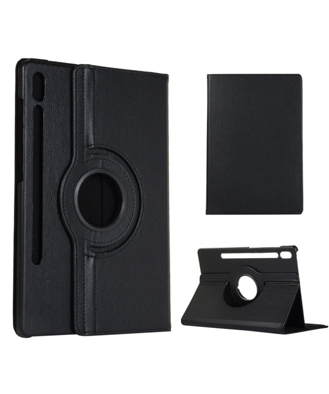 Samsung Galaxy Tab S6 - Coque effet cuir 360 degrés
