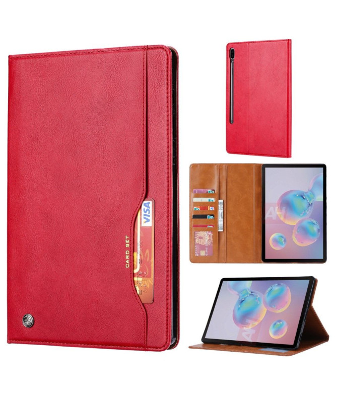 Housse Samsung Galaxy Tab S6 Stand Case Porte Cartes