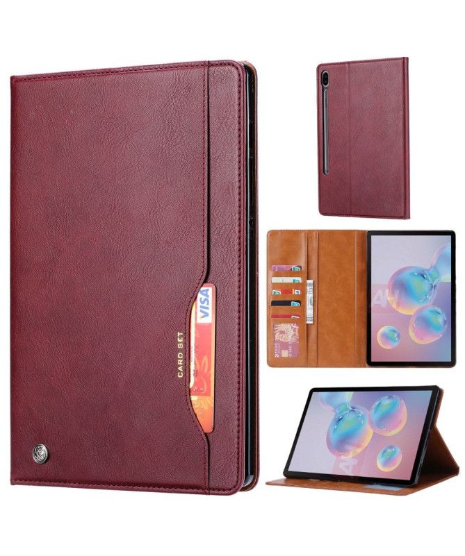 Housse Samsung Galaxy Tab S6 Stand Case Porte Cartes