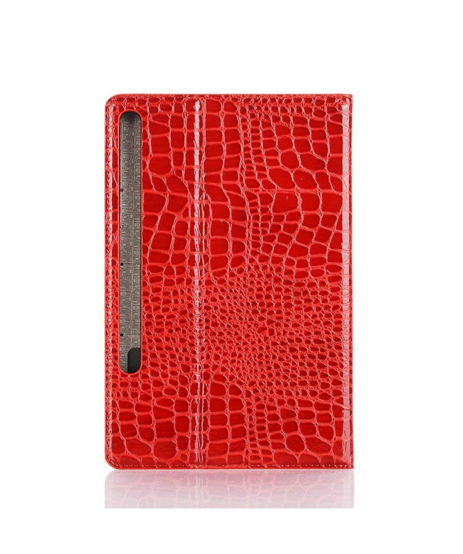Housse Samsung Galaxy Tab S6 Simili Cuir Effet Croco