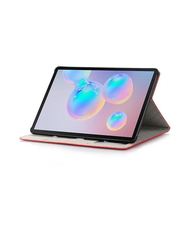 Housse Samsung Galaxy Tab S6 Simili Cuir Effet Croco