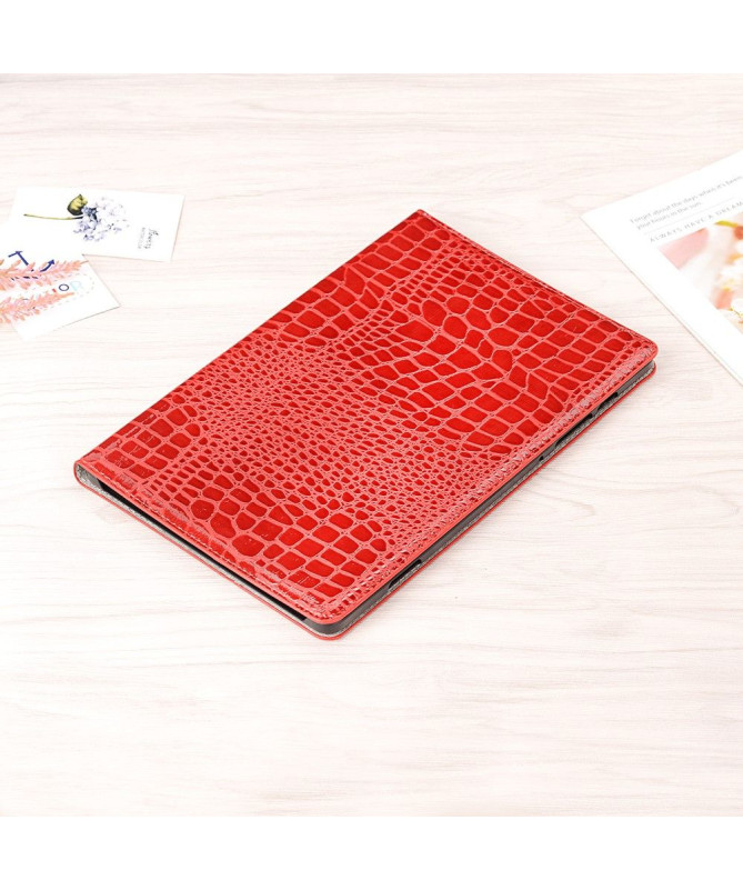 Housse Samsung Galaxy Tab S6 Simili Cuir Effet Croco