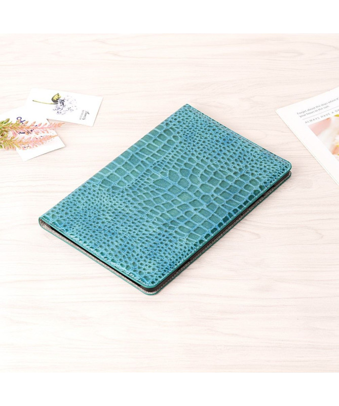 Housse Samsung Galaxy Tab S6 Simili Cuir Effet Croco