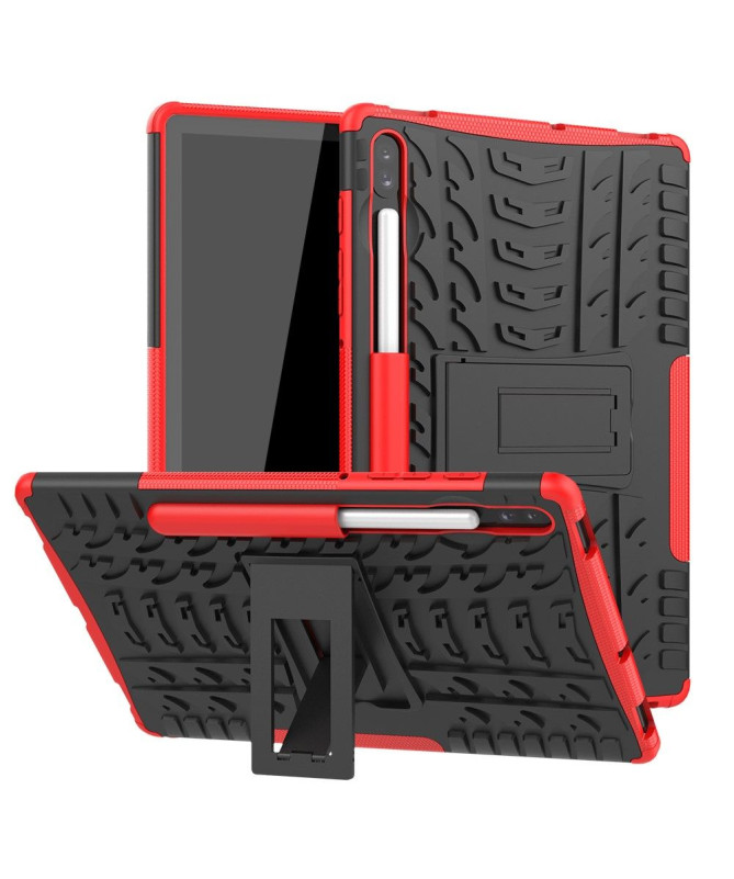 Coque Samsung Galaxy Tab S6 antidérapante avec support intégré