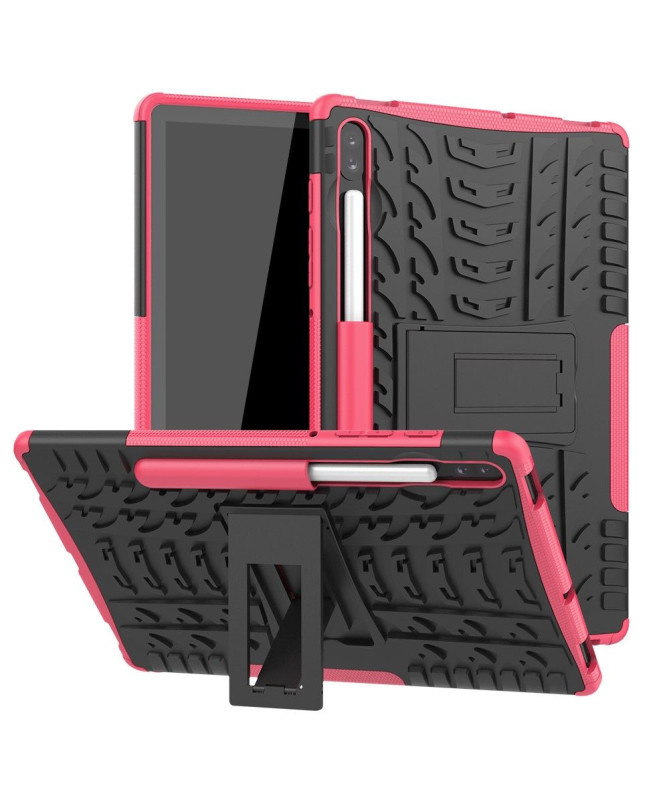 Coque Samsung Galaxy Tab S6 antidérapante avec support intégré