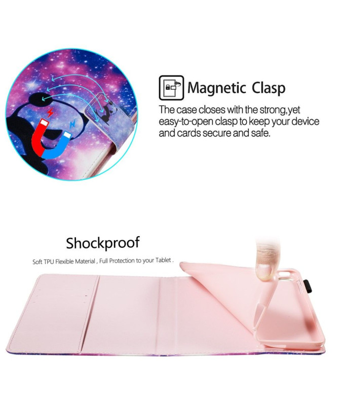 Étui Samsung Galaxy Tab S6 Panda rêveur