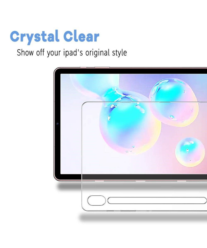 Coque Samsung Galaxy Tab S6 en gel transparente