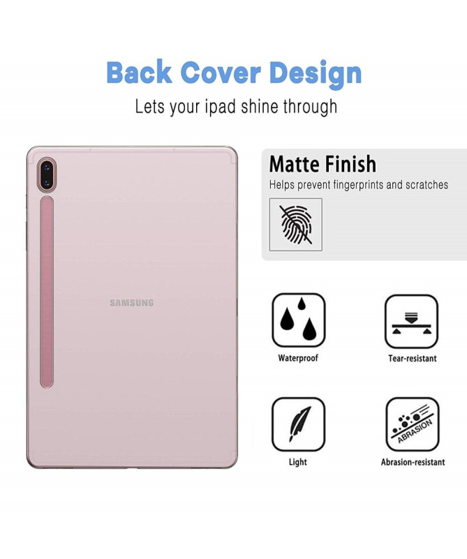 Coque Samsung Galaxy Tab S6 en gel transparente