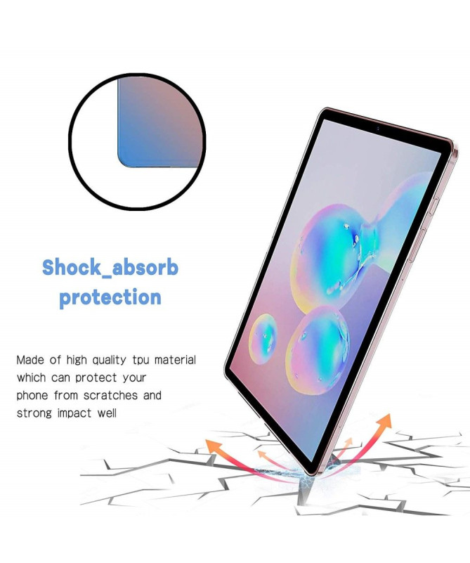 Coque Samsung Galaxy Tab S6 en gel transparente