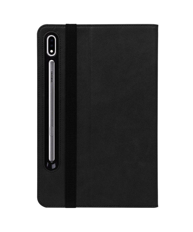 Housse Samsung Galaxy Tab S7 simili cuir avec anse