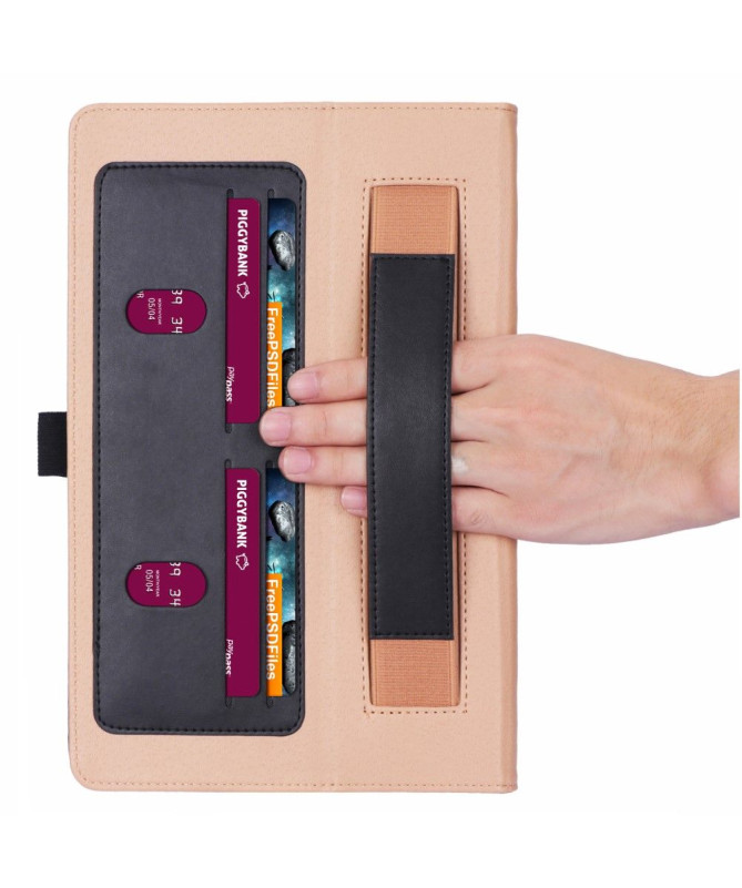 Housse Samsung Galaxy Tab S7 simili cuir avec anse