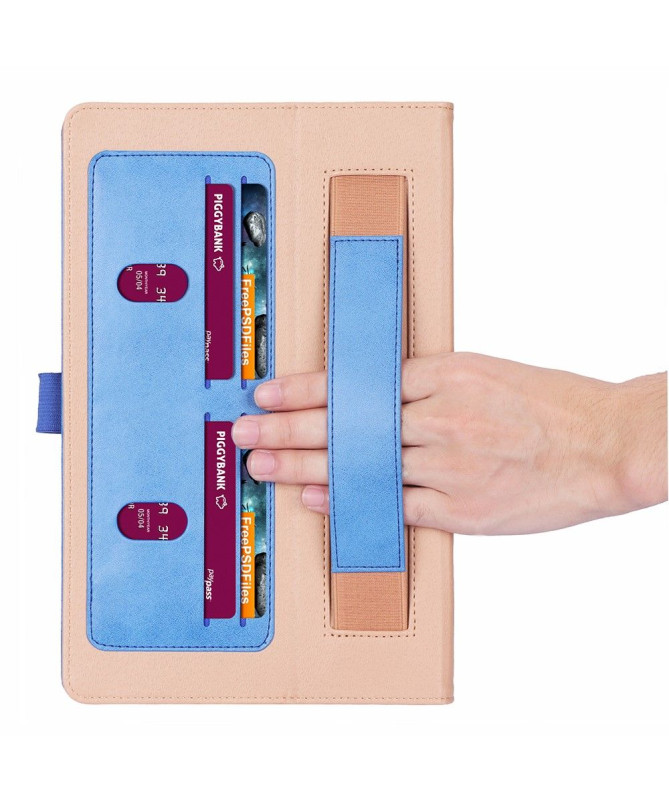 Housse Samsung Galaxy Tab S7 simili cuir avec anse