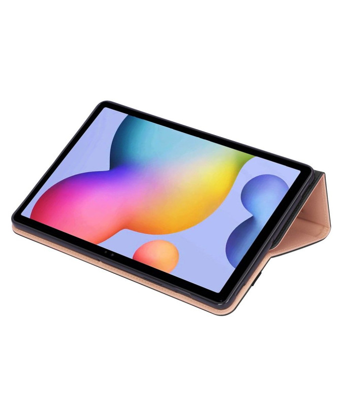 Housse Samsung Galaxy Tab S7 Plus simili cuir avec anse