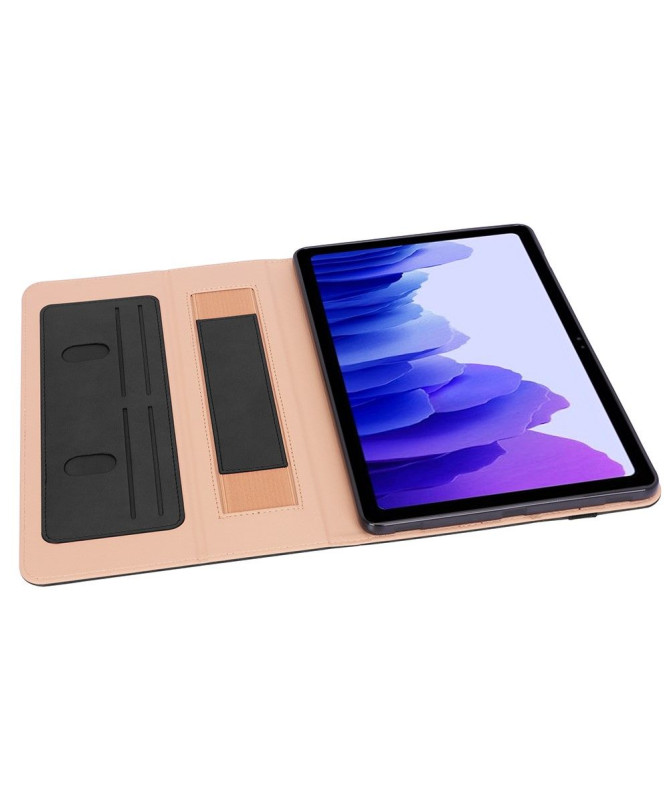 Housse Samsung Galaxy Tab S7 Plus simili cuir avec anse