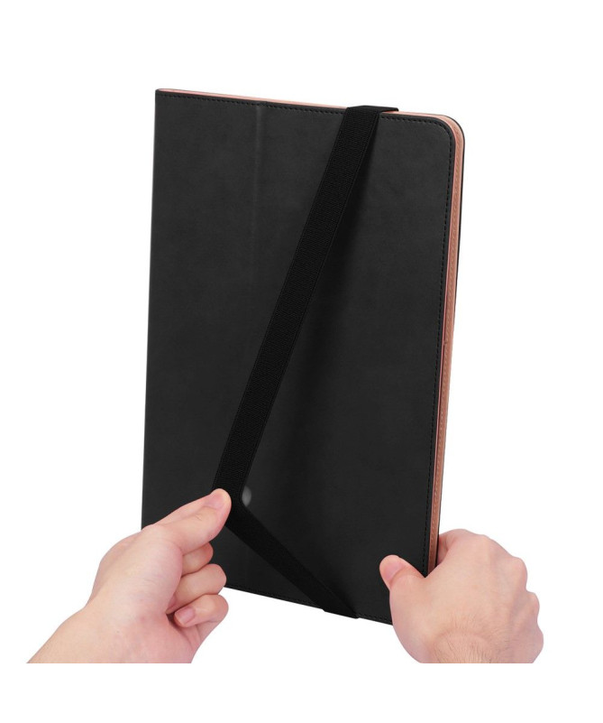 Housse Samsung Galaxy Tab S7 Plus simili cuir avec anse