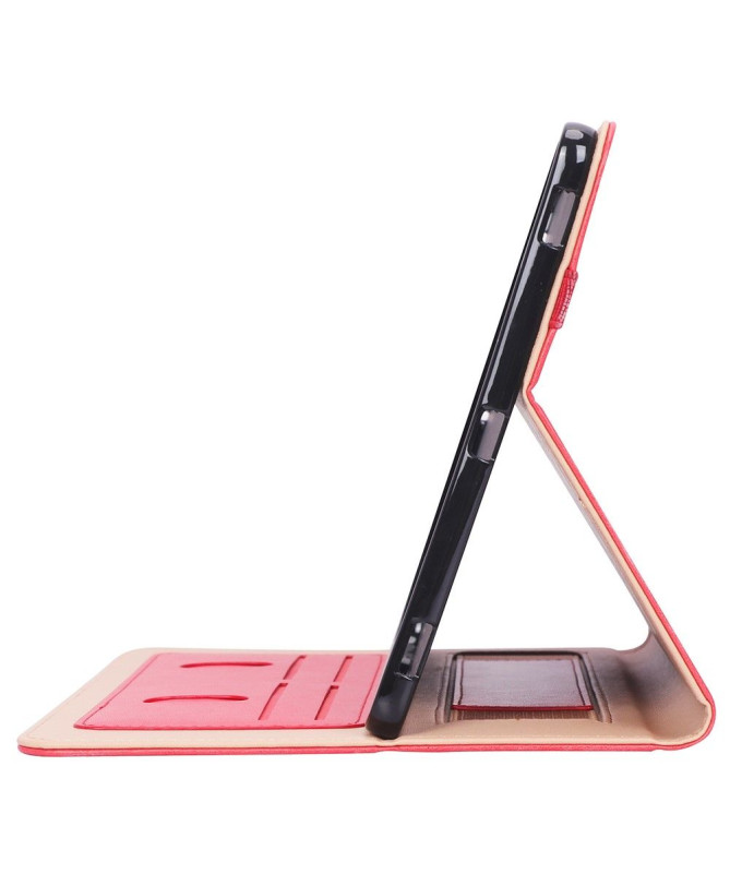 Housse Samsung Galaxy Tab S7 Plus simili cuir avec anse