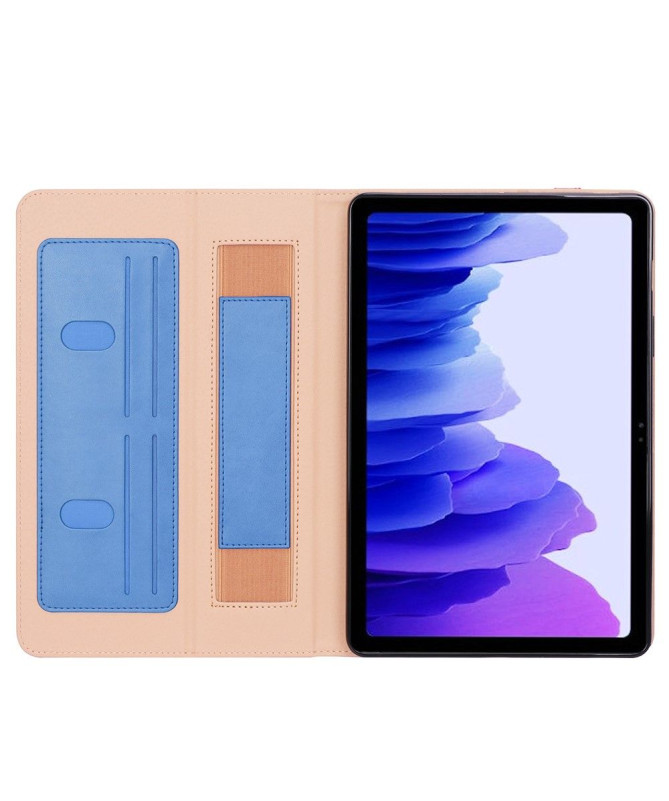 Housse Samsung Galaxy Tab S7 Plus simili cuir avec anse