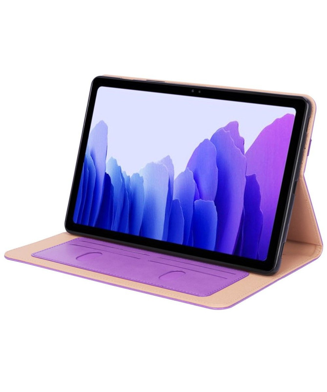 Housse Samsung Galaxy Tab S7 Plus simili cuir avec anse