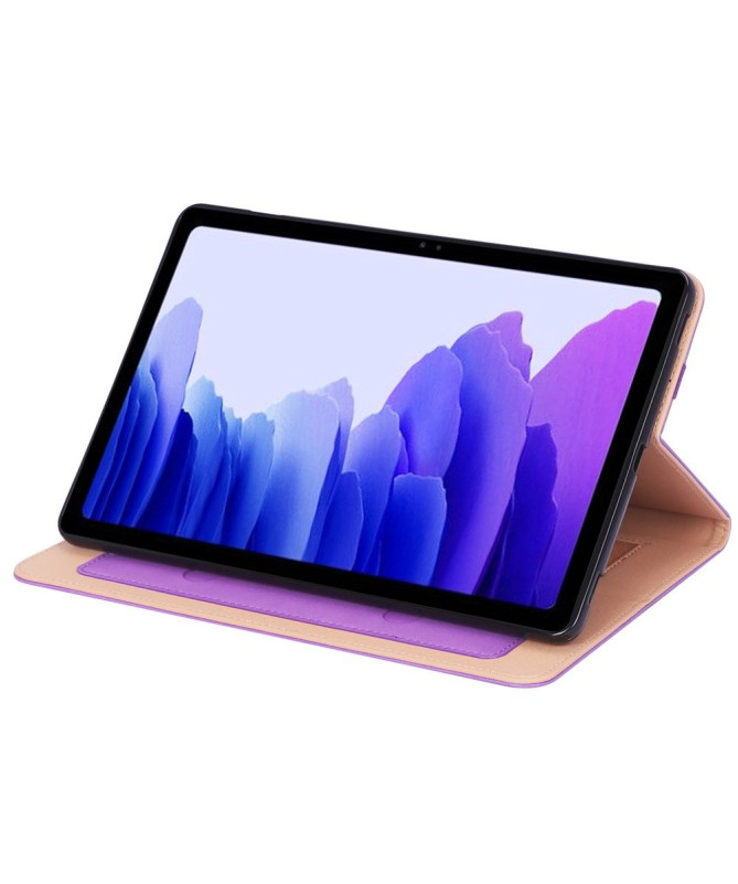 Housse Samsung Galaxy Tab S7 Plus simili cuir avec anse