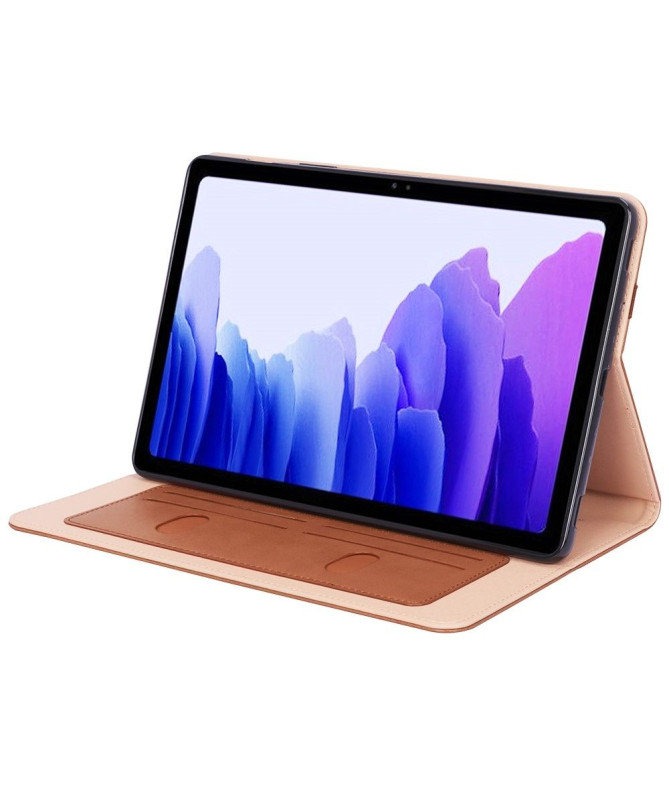 Housse Samsung Galaxy Tab S7 Plus simili cuir avec anse
