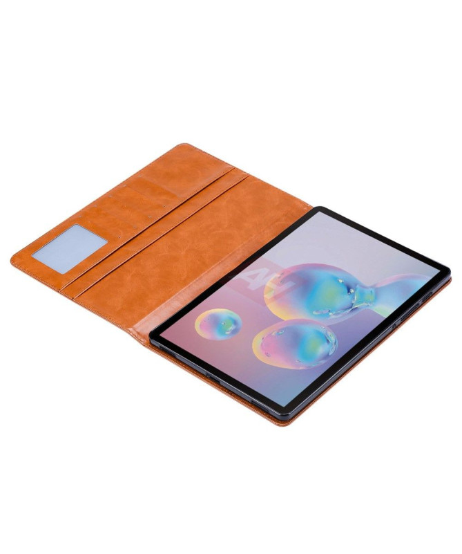 Housse Samsung Galaxy Tab S7 Plus Stand Case Simili Cuir