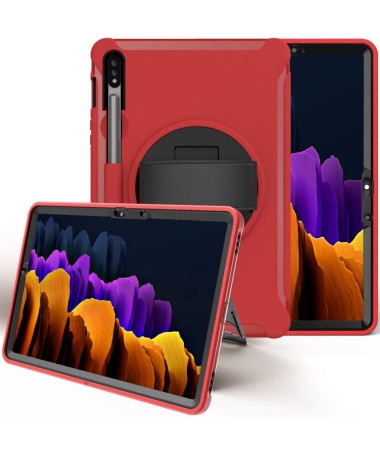 Coque Ultra Résistante pour Samsung Galaxy Tab S7 Plus Rouge - photo 15