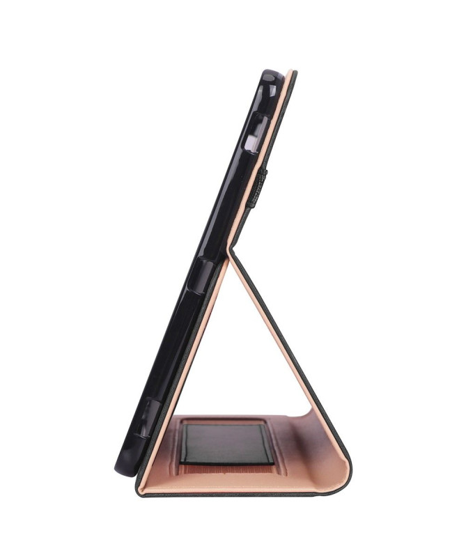Housse Samsung Galaxy Tab S7 FE simili cuir avec anse