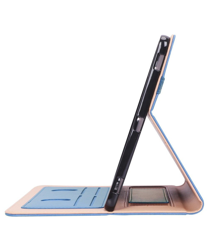 Housse Samsung Galaxy Tab S7 FE simili cuir avec anse