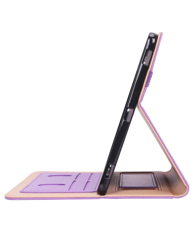 Housse Samsung Galaxy Tab S7 FE simili cuir avec anse