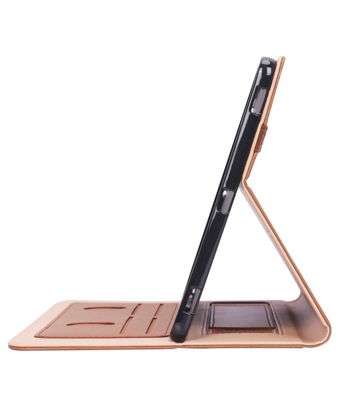 Housse Samsung Galaxy Tab S7 FE simili cuir avec anse