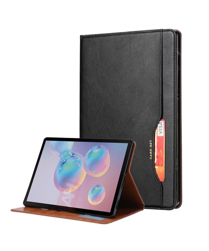 Housse Samsung Galaxy Tab S7 FE Simili Cuir Stand Case
