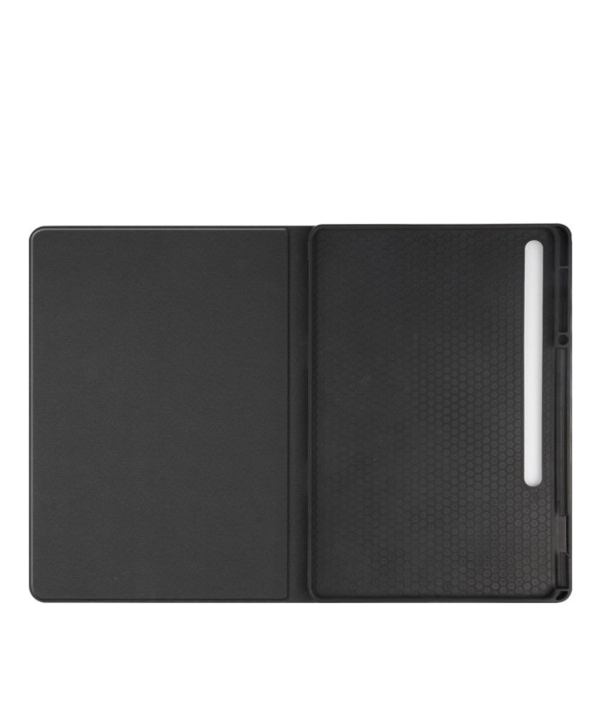 Housse Samsung Galaxy Tab S7 FE simili cuir rétro