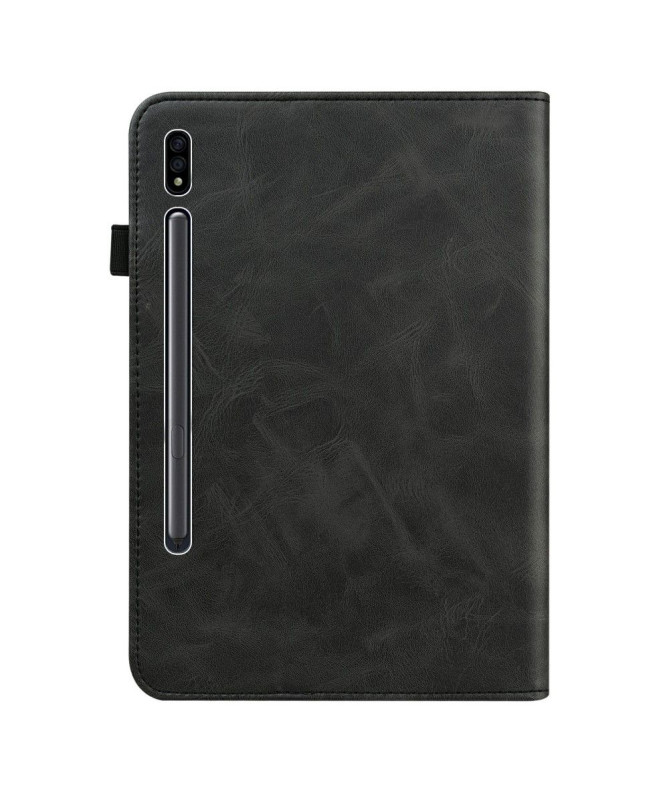 Housse Samsung Galaxy Tab S7 Lines Effet Cuir