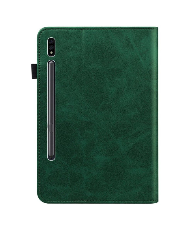 Housse Samsung Galaxy Tab S7 Lines Effet Cuir