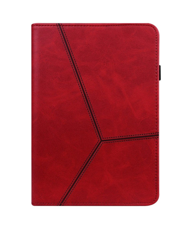 Housse Samsung Galaxy Tab S7 Lines Effet Cuir