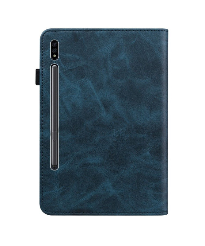 Housse Samsung Galaxy Tab S7 Lines Effet Cuir