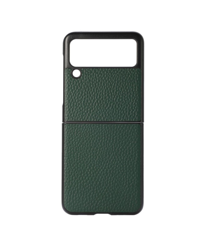 Coque Samsung Galaxy Z Flip 3 5G cuir véritable grainé