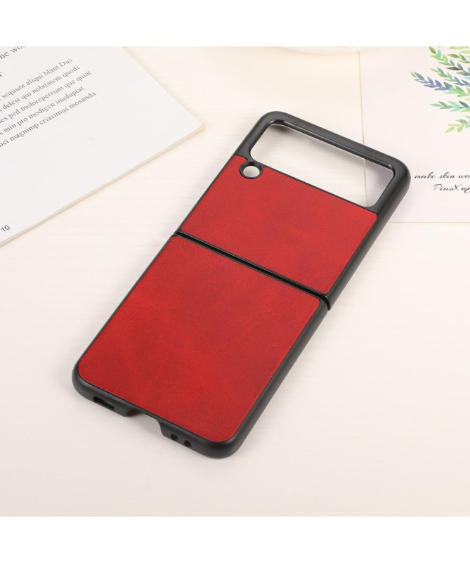 Coque Samsung Galaxy Z Flip 3 5G Jazz simili cuir vintage