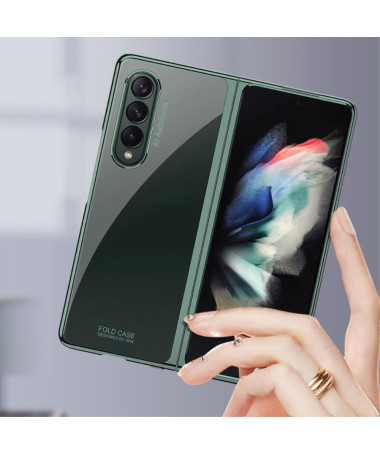 Coque Samsung Galaxy Z Fold3 5G Transparent Rebords Colorés