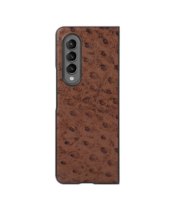 Coque Samsung Galaxy Z Fold3 5G Effet Cuir Peau D'Autruche