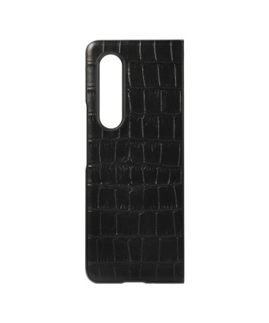 Coque Samsung Galaxy Z Fold3 5G effet peau de croco