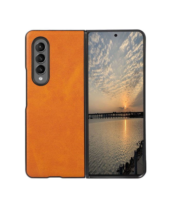 Coque Samsung Galaxy Z Fold3 5G Jazz simili cuir vintage