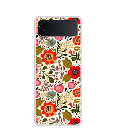 Coque Samsung Galaxy Z Flip3 5G Fleurs Colorées