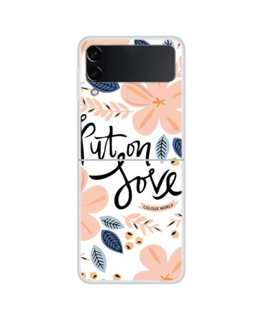 Coque Samsung Galaxy Z Flip3 5G Put on Love