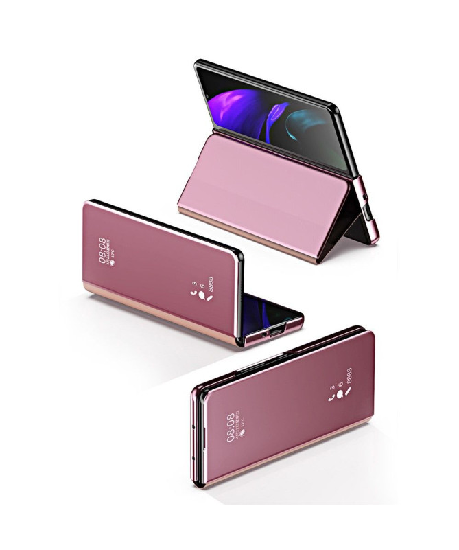 Coque Samsung Galaxy Z Fold 3 5G avec rabat effet miroir