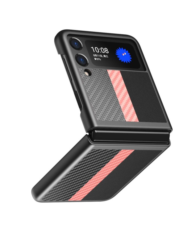 Coque Samsung Galaxy Z Flip 3 5G Fibre Carbone Business