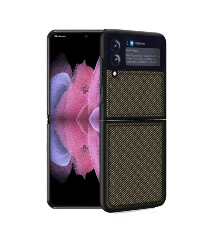 Coque Samsung Galaxy Z Flip 3 5G Ultra mince Fibre Carbone